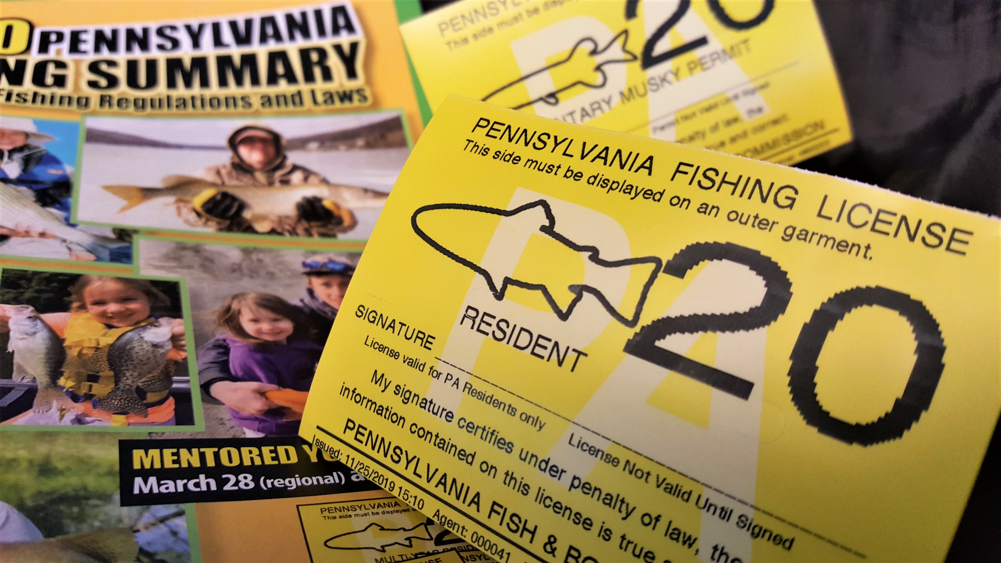 pa 3 day tourist fishing license